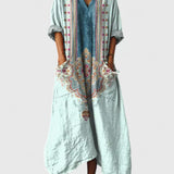 BOHOBREEZE™ Boho Stiilis Maxi Kleit