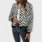 Raquel - Elegantne Leopardimustriga Jope