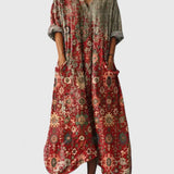 BOHOBREEZE™ Boho Stiilis Maxi Kleit