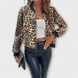 Raquel - Elegantne Leopardimustriga Jope